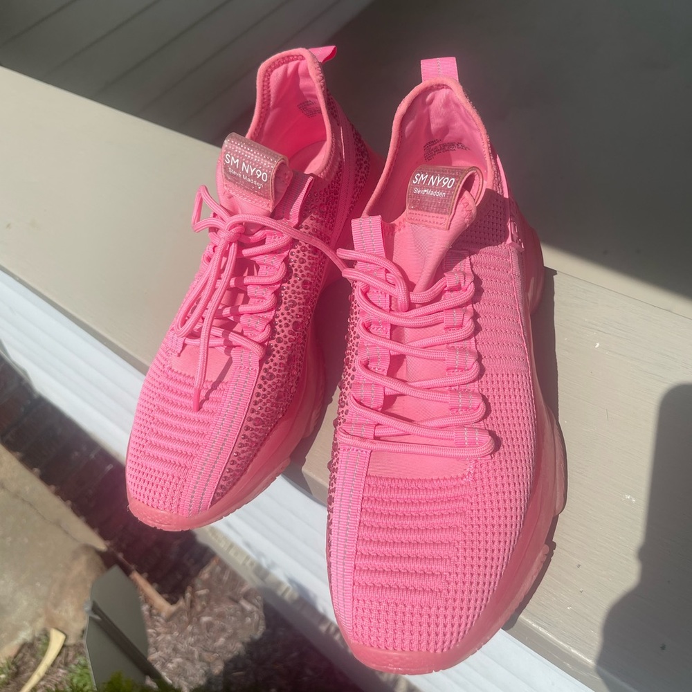 Steve Madden Pink Sneakers